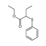 ethyl 2-phenylsulfanylbutanoate结构式