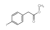 2-(4-碘苯基)乙酸甲酯结构式