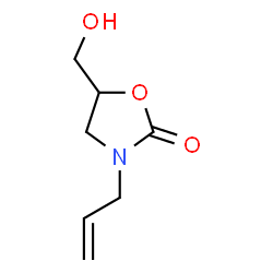 2-Oxazolidinone,5-(hydroxymethyl)-3-(2-propenyl)-(9CI) Structure