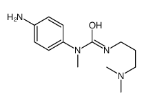 1-(4-aminophenyl)-3-[3-(dimethylamino)propyl]-1-methylurea Structure