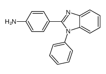 4-(1-phenylbenzimidazol-2-yl)aniline结构式