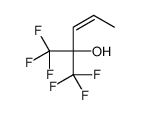 1,1,1-trifluoro-2-(trifluoromethyl)pent-3-en-2-ol Structure
