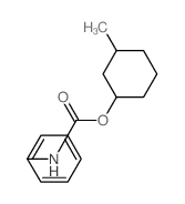 (3-methylcyclohexyl) N-phenylcarbamate structure