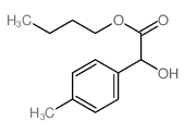 butyl 2-hydroxy-2-(4-methylphenyl)acetate Structure