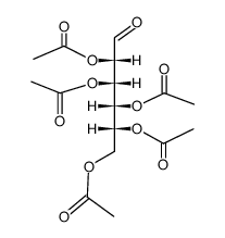 α-D-mannose pentaacetate Structure
