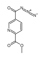 methyl 5-carbonazidoylpyridine-2-carboxylate Structure