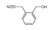 [2-(Hydroxymethyl)phenyl]acetonitrile结构式