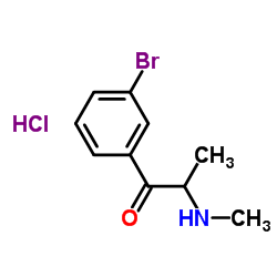 3-Bromomethcathinone (hydrochloride) Structure