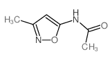 Acetamide,N-(3-methyl-5-isoxazolyl)- Structure