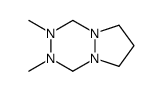 6H-Pyrazolo[1,2-a][1,2,4,5]tetrazine, hexahydro-2,3-dimethyl-结构式
