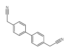 2-[4-[4-(cyanomethyl)phenyl]phenyl]acetonitrile结构式