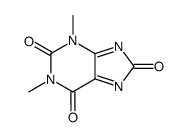 Dehydro-1,3-dimethyluric acid结构式