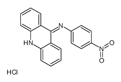 N-(4-nitrophenyl)acridin-9-amine,hydrochloride Structure