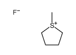 1-methylthiolan-1-ium,fluoride Structure