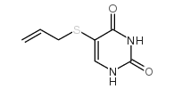 5-(2-丙烯基硫代)-2,4(1H,3H)-嘧啶二酮结构式