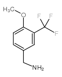 4-Methoxy-3-(Trifluoromethyl)Benzylamine Structure