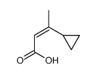 (Z)-3-环丙基-2-丁烯酸结构式
