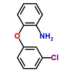 2-(3-Chlorophenoxy)aniline Structure