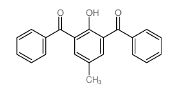 Methanone,1,1'-(2-hydroxy-5-methyl-1,3-phenylene)bis[1-phenyl-结构式