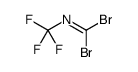 1,1-dibromo-N-(trifluoromethyl)methanimine结构式