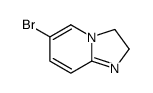 6-溴-2,3-二氢咪唑并[1,2-a]吡啶结构式