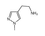 2-(1-甲基-4-吡唑基)乙胺结构式