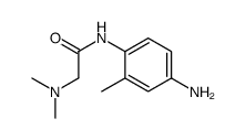 N1-(4-AMINO-2-METHYLPHENYL)-N2,N2-DIMETHYLGLYCINAMIDE结构式