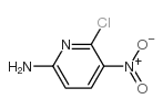 2-氨基-5-硝基-6-氯吡啶结构式