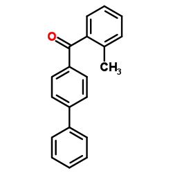 4-Biphenylyl(2-methylphenyl)methanone Structure