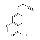 2-methoxy-4-prop-2-ynoxybenzoic acid Structure