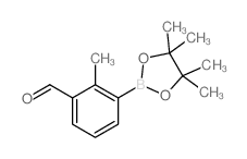 2-Methyl-3-(4,4,5,5-tetramethyl-1,3,2-dioxaborolan-2-yl)benzaldehyde Structure