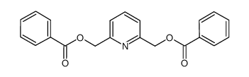 pyridine-2,6-diylbis(methylene) dibenzoate Structure