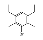 1,5-diethyl-3-bromo-2,4-dimethyl-benzene Structure