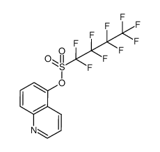 5-quinolyl nonaflate结构式