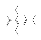 (R)-(+)-Methyl 2,4,6-triisopropylphenyl selenoxide Structure