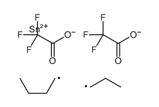 [butyl-propyl-(2,2,2-trifluoroacetyl)oxystannyl] 2,2,2-trifluoroacetate Structure