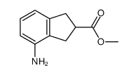 4-氨基茚满-2-甲酸甲酯结构式