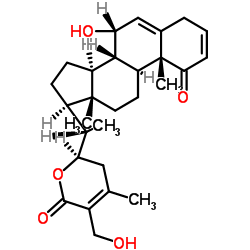 (7ALPHA,22R)-7,22,27-三羟基-1-氧代麦角甾烷-2,5,24-三烯-26-酸内酯图片