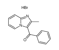 3-Benzoyl-2-methylimidazo<1,2-a>pyridine hydrobromide Structure