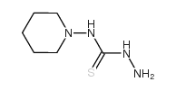 4-(N-哌啶)-氨基硫脲结构式