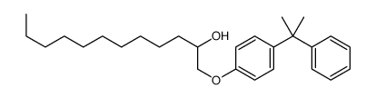 1-[4-(1-methyl-1-phenylethyl)phenoxy]dodecan-2-ol结构式