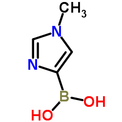 (1-Methyl-1H-imidazol-4-yl)boronic acid Structure