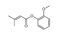 2'-methoxyphenyl 3-methylbut-2-enoate结构式