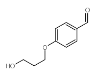 4-(3-羟基丙氧基)苯甲醛结构式