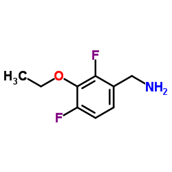 3-Ethoxy-2,4-difluorobenzylamine Structure