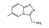 C-(6-Methyl-[1,2,4]Triazolo[4,3-A]Pyridin-3-Yl)-Methylamine Structure