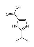 (9ci)-2-(1-甲基乙基)-1H-咪唑-4-羧酸结构式