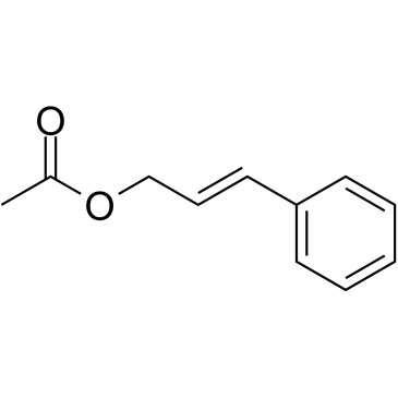 Cinnamyl acetat Structure