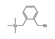 [2-(bromomethyl)phenyl]methyl-trimethylsilane结构式