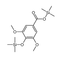 Trimethylsilyl 3,5-dimethoxy-4-(trimethylsilyloxy)benzoate Structure